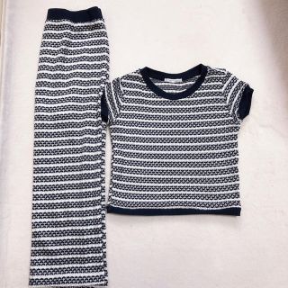 ザラ(ZARA)のZARA ボーダー セットアップ(セット/コーデ)