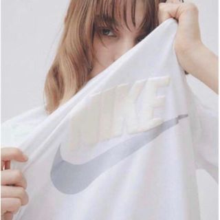 スナイデル(SNIDEL)の希少 SNIDEL NIKE スナイデル ナイキ コラボ Tシャツ 白 XL(Tシャツ(半袖/袖なし))