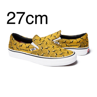 シュプリーム(Supreme)のsupreme/vans Slip-On Pro Yellow(スニーカー)