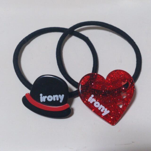 IRONY(アイロニー)のIRONY ﾍｱｺﾞﾑｾｯﾄ 値下げ レディースのヘアアクセサリー(ヘアゴム/シュシュ)の商品写真