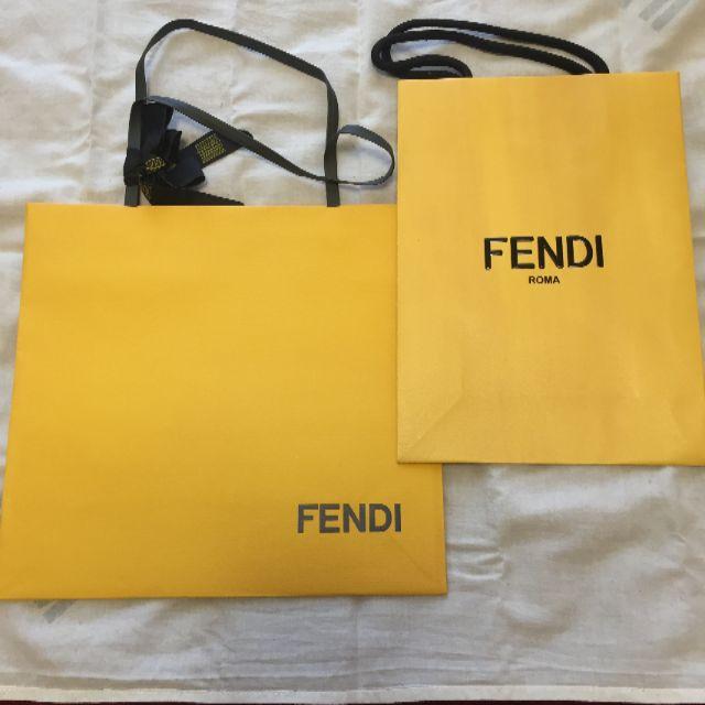 FENDI(フェンディ)のFENDIショップバック 2点 レディースのバッグ(ショップ袋)の商品写真