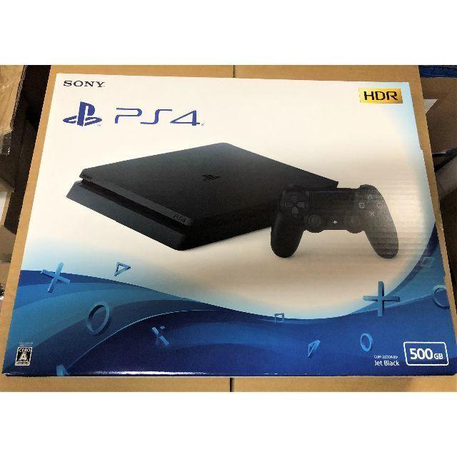 新品・未開封】PlayStation4 ジェット・ブラック 500GB 家庭用ゲーム機本体