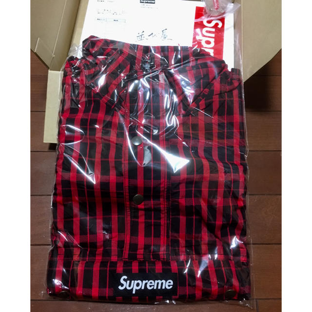 supreme box logo ナイロンプルオーバー Mサイズ