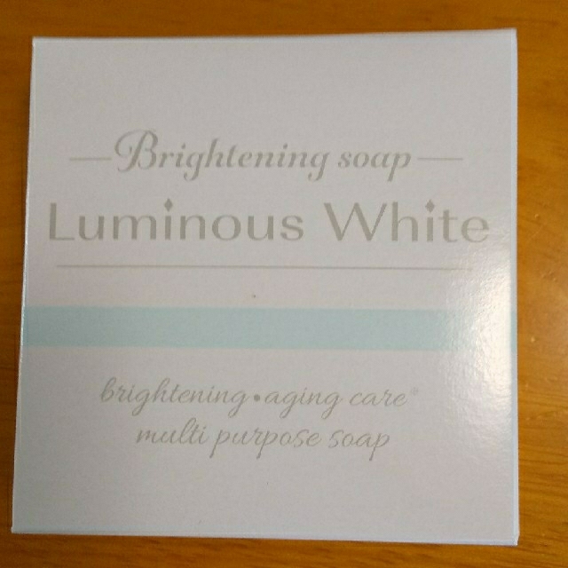 LUMINOUS(ルミナス)のルミナスホワイト ねりくり石けん 標準重量80g(顔用) コスメ/美容のスキンケア/基礎化粧品(洗顔料)の商品写真