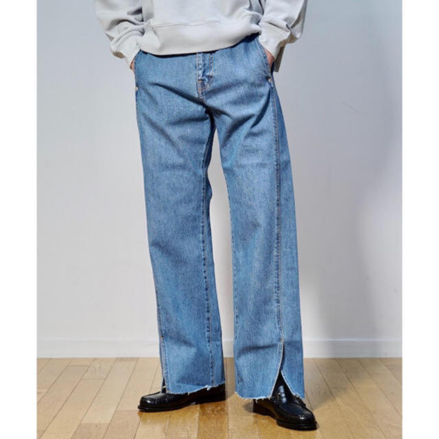 SUNSEA(サンシー)のkaiko BUG DENIM PANT USED加工  メンズのパンツ(デニム/ジーンズ)の商品写真