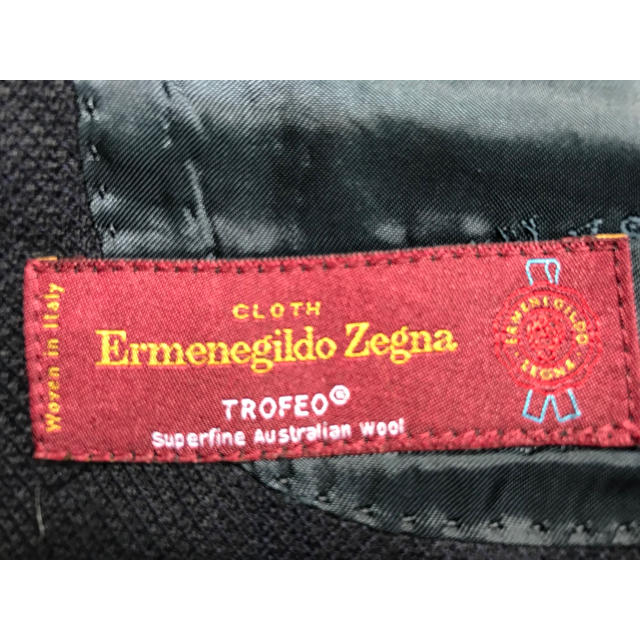 Ermenegildo Zegna(エルメネジルドゼニア)のErmenegildo Zegna エルメネジルド ゼニア  スーツ ネイビー メンズのスーツ(セットアップ)の商品写真