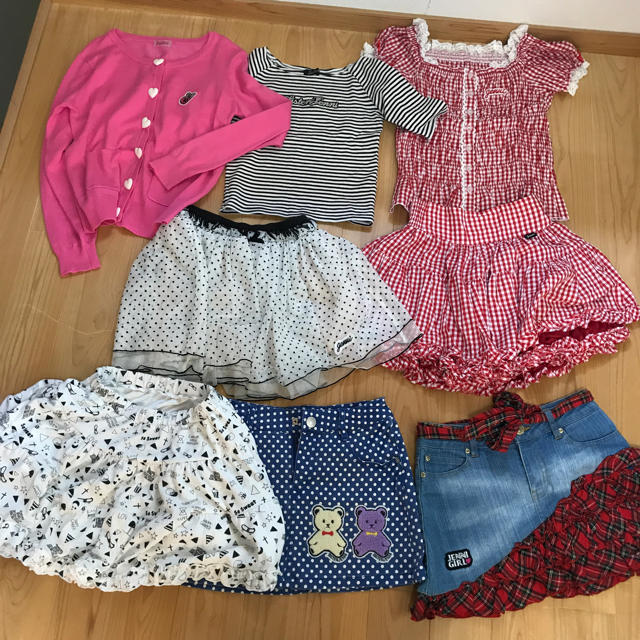 JENNI(ジェニィ)のJENNI 150 160 まとめ売り ジェニー ジェニィ    キッズ/ベビー/マタニティのキッズ服女の子用(90cm~)(Tシャツ/カットソー)の商品写真