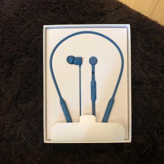 ビーツバイドクタードレ(Beats by Dr Dre)のbeatsX  ブルー(ヘッドフォン/イヤフォン)