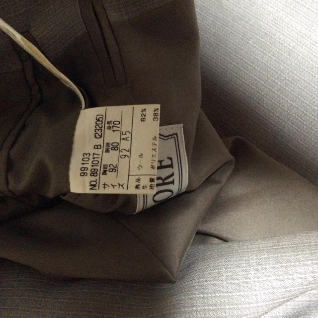 メンズ春夏スーツ 92A5 メンズのスーツ(セットアップ)の商品写真