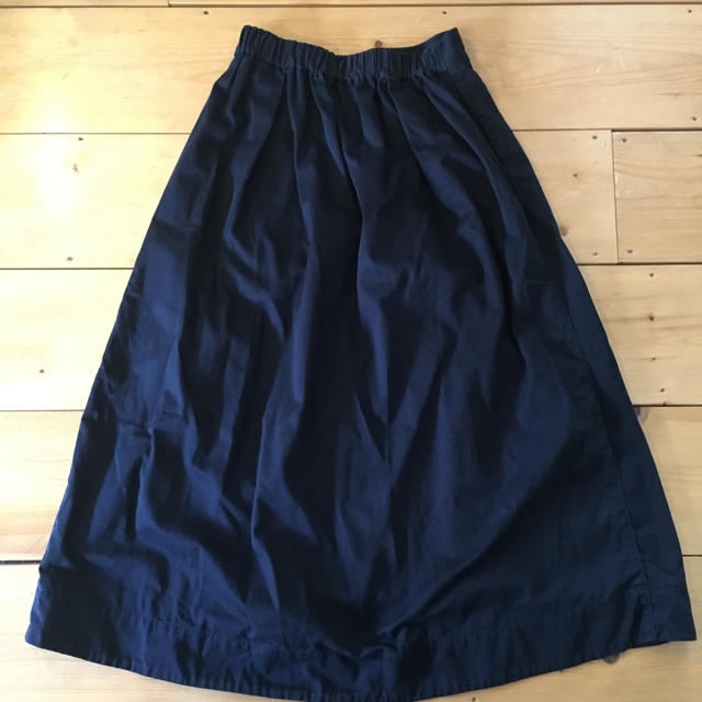 coen(コーエン)のcoen チノロングスカート  ネイビー レディースのスカート(ロングスカート)の商品写真