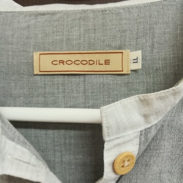 Crocodile(クロコダイル)のクロコダイル ブラウス 美品 レディースのトップス(シャツ/ブラウス(長袖/七分))の商品写真