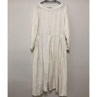 ネストローブ(nest Robe)のリネンワンピース ネストローブ（値下げしました）(ロングワンピース/マキシワンピース)