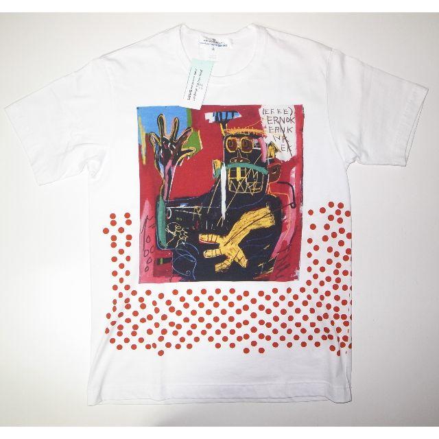 COMME des GARCONS(コムデギャルソン)のコムデギャルソン ■red バスキア Tシャツ sizeM  メンズのトップス(Tシャツ/カットソー(半袖/袖なし))の商品写真