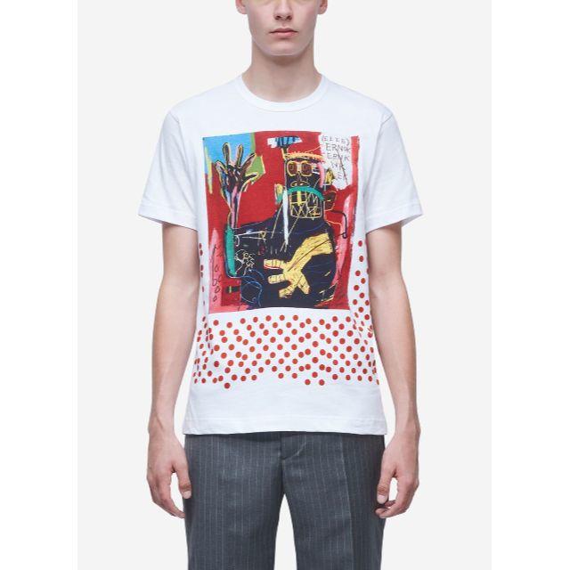 COMME des GARCONS(コムデギャルソン)のコムデギャルソン ■red バスキア Tシャツ sizeM  メンズのトップス(Tシャツ/カットソー(半袖/袖なし))の商品写真