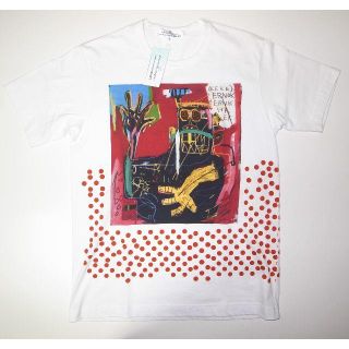 コムデギャルソン(COMME des GARCONS)のコムデギャルソン ■red バスキア Tシャツ sizeM (Tシャツ/カットソー(半袖/袖なし))