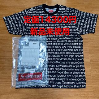 シュプリーム(Supreme)のCops Jacquard Pocket Tee Lサイズ　定価以下(Tシャツ/カットソー(半袖/袖なし))