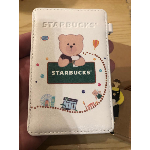 Starbucks Coffee - スタバ ベアリスタ 定期入れ パスケース カードケース 中国限定 2019の通販 by アンパンまん's