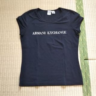 アルマーニエクスチェンジ(ARMANI EXCHANGE)のTシャツ1枚 黒(Tシャツ(半袖/袖なし))