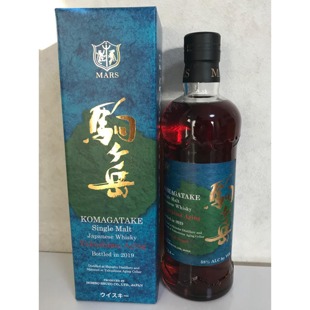 シングルモルト駒ヶ岳 屋久島エージング Bottled in 2019