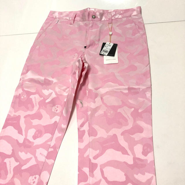 値下げ☆ 新品 MARK&LONA カモ ジャガード ストレッチパンツ カモフラ