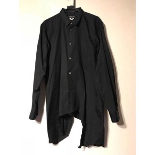 コムデギャルソンオムプリュス(COMME des GARCONS HOMME PLUS)のCOMMEdesGARCONS hommeplus ブラックシャツ(シャツ)