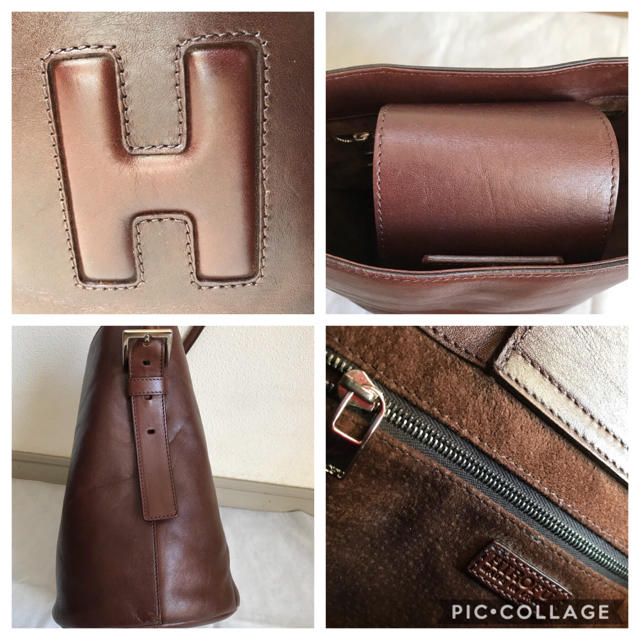 HIROFU ヒロフ バケツ型レザーバッグの通販 by そらいろうさぎの HIROFU ヒロフ バケツ型レザーバッグの通販 by そらいろうさぎの