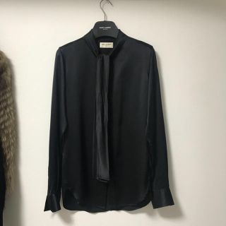 サンローラン(Saint Laurent)のsaint laurent paris シルクシャツ (シャツ)