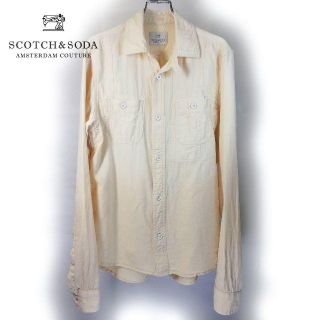 スコッチアンドソーダ(SCOTCH & SODA)のscotch＆soda　綿麻　カジュアルシャツ(シャツ)