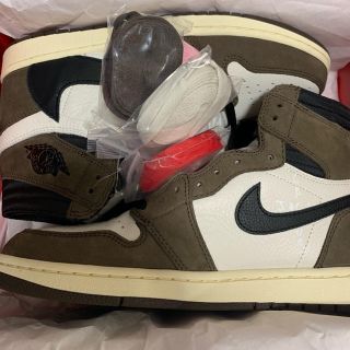 ナイキ(NIKE)のNIKE AIR JORDAN 1 TRAVIS SCOTT 28.5cm(スニーカー)