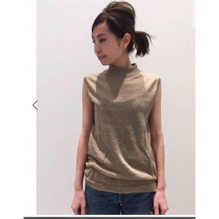 アパルトモンドゥーズィエムクラス(L'Appartement DEUXIEME CLASSE)のアパルトモン   L'Appartement  Linen ノースリーブ TOP(ニット/セーター)