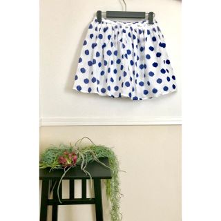 ザラキッズ(ZARA KIDS)のZARA GIRL ドットプリント スカート(スカート)