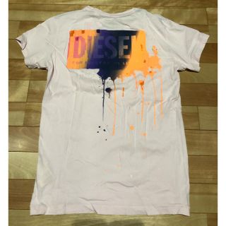 ディーゼル(DIESEL)のディーゼル メンズTシャツ ピンク(Tシャツ/カットソー(半袖/袖なし))