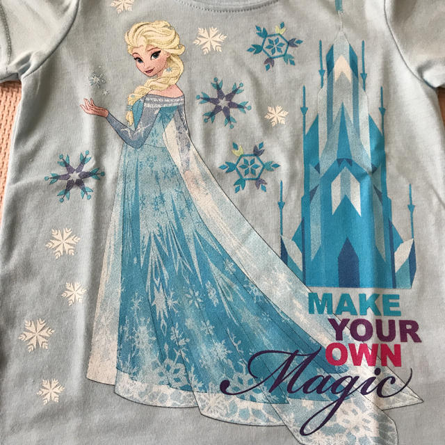 Disney(ディズニー)のななまま様専用☆アナ雪Tシャツ 100 キッズ/ベビー/マタニティのキッズ服女の子用(90cm~)(Tシャツ/カットソー)の商品写真