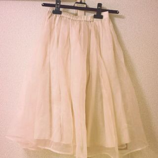 マーキュリーデュオ(MERCURYDUO)のｼﾌｫﾝﾐﾄﾞﾙ丈skirt♡♡(ひざ丈スカート)