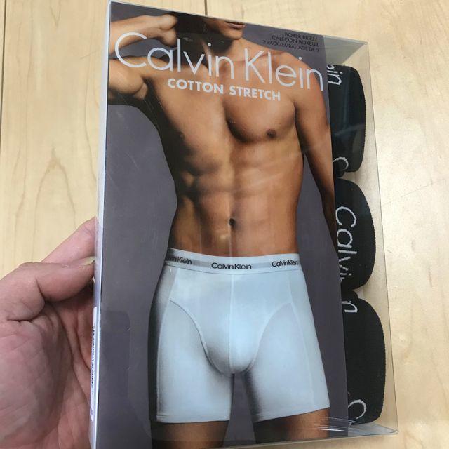 新品 カルバンクライン ボックス メンズ 下着 Calvin Klein 三枚S