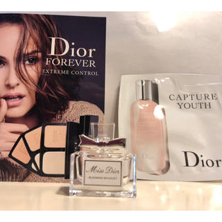 クリスチャンディオール(Christian Dior)のdior ミスディオール ブルーミングブーケ ミニボトル (香水(女性用))