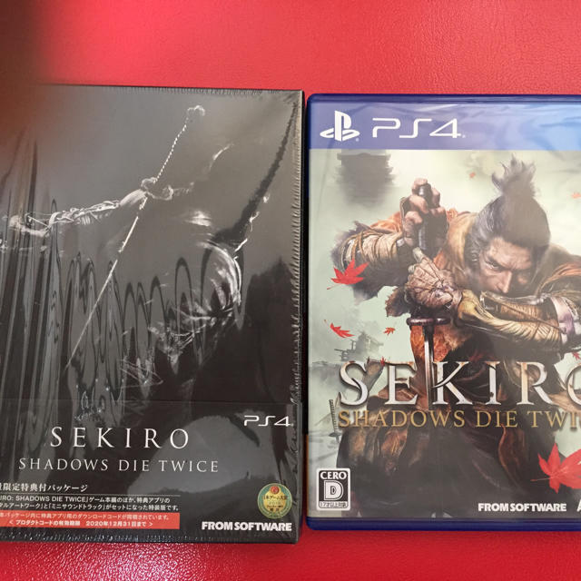 PS4SEKIRO☆隻狼☆数量限定特典付パッケージ☆美品