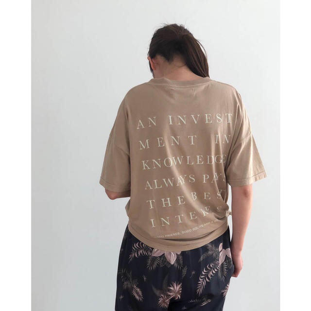 ☆TODAYFUL☆    新品♡ボーイフレンドTシャツレディース