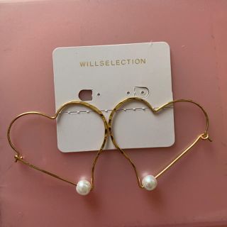 ウィルセレクション(WILLSELECTION)のウィルセレクション☆ハート型ピアス(ピアス)