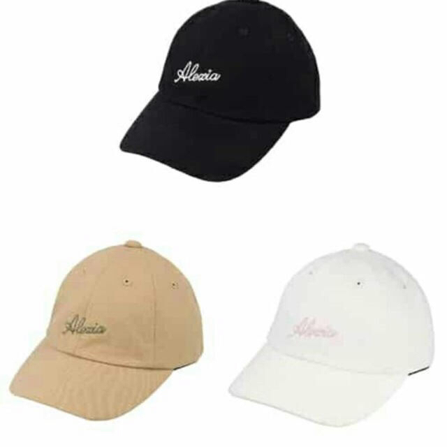 ALEXIA STAM(アリシアスタン)の専用ALEXIASTAM  ロゴキャップ  新品  ブラック クーポン付き レディースの帽子(キャップ)の商品写真