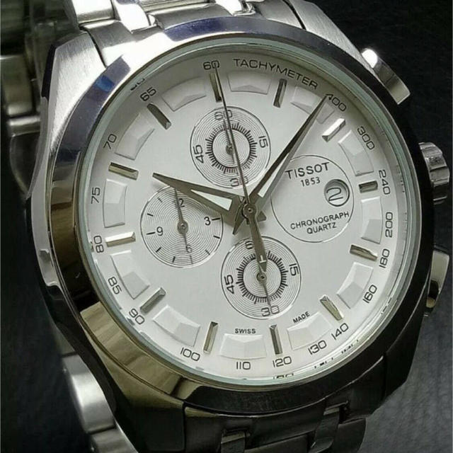 TISSOT(ティソ)のティソ TISSOT クォーツ クロノグラフ メンズの時計(腕時計(アナログ))の商品写真