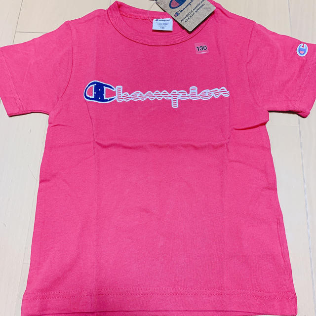 Champion(チャンピオン)の新品 champion Tシャツ キッズ/ベビー/マタニティのキッズ服女の子用(90cm~)(Tシャツ/カットソー)の商品写真