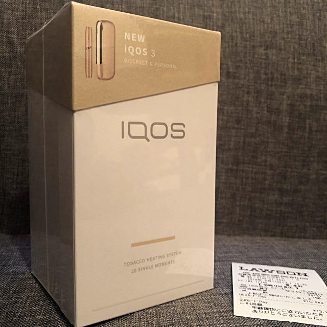 iQOS 3 ブリリアントゴールド 新品 未使用 正規品