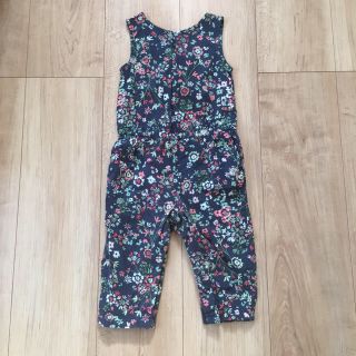 ベビーギャップ(babyGAP)のBaby gap  OLD NAVY花柄オールインワン 2点セット(パンツ)