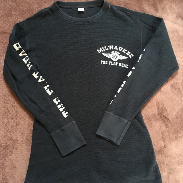 THE FLAT HEAD - ザフラットヘッド サーマルロンTシャツの通販 by
