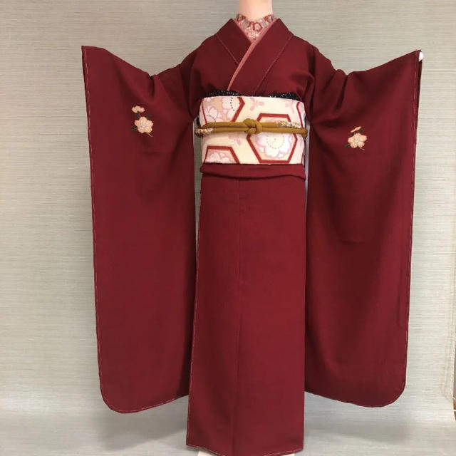 送料0円】 きもの道楽花紋無地振袖フルセット 振袖 - skconcept.com