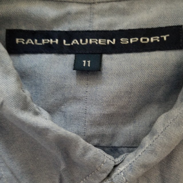 Ralph Lauren(ラルフローレン)のラルフローレン　半袖シャツ　11号 レディースのトップス(シャツ/ブラウス(半袖/袖なし))の商品写真