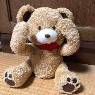 ミキハウス(mikihouse)のいないいないばぁぬいぐるみ ピーカブー 笑う 新生児 可愛い くまさん(ぬいぐるみ/人形)