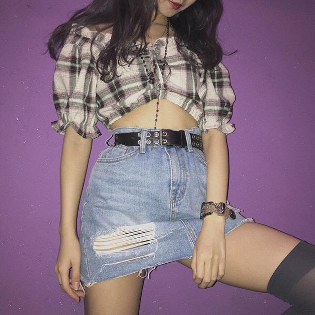 UNIF(ユニフ)のfaithtokyo  ショートブラウス レディースのトップス(シャツ/ブラウス(半袖/袖なし))の商品写真