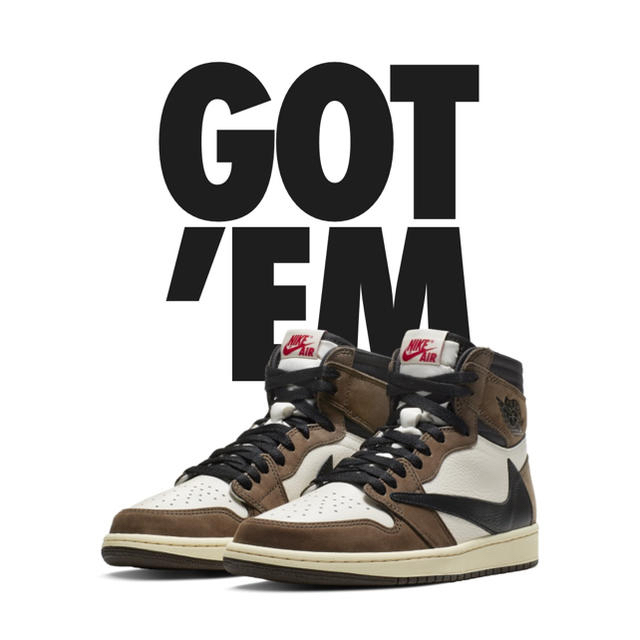 日本買い Travis Scott × Nike Air Jordan 1 Low ベビー munkel.cr